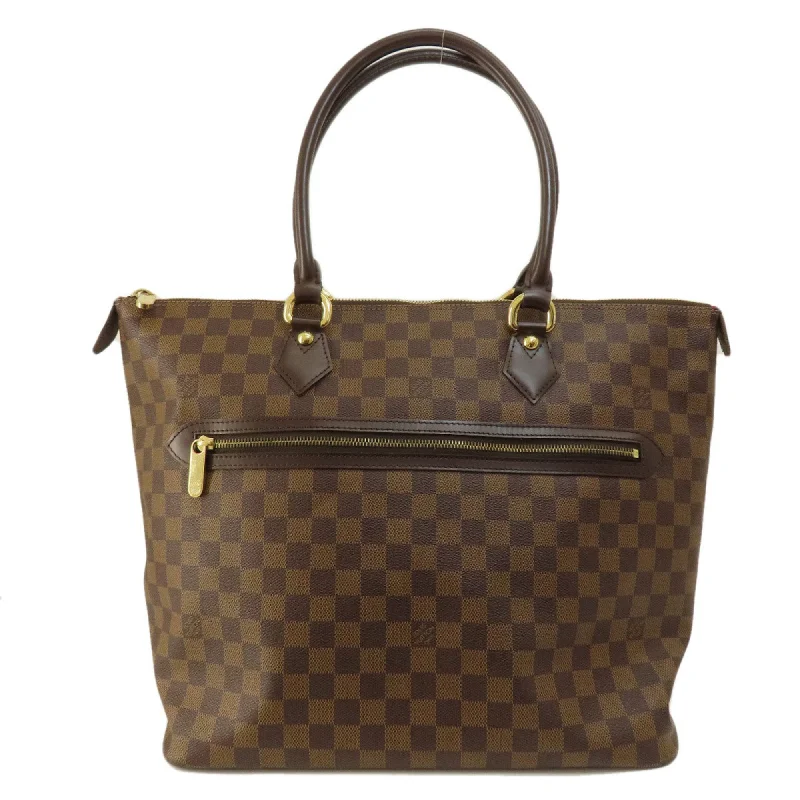 Purple canvas tote bag for spring-Louis Vuitton Damier Damier Canvas Ebene Damier Canvas Tote Bag (Pre-Owned)