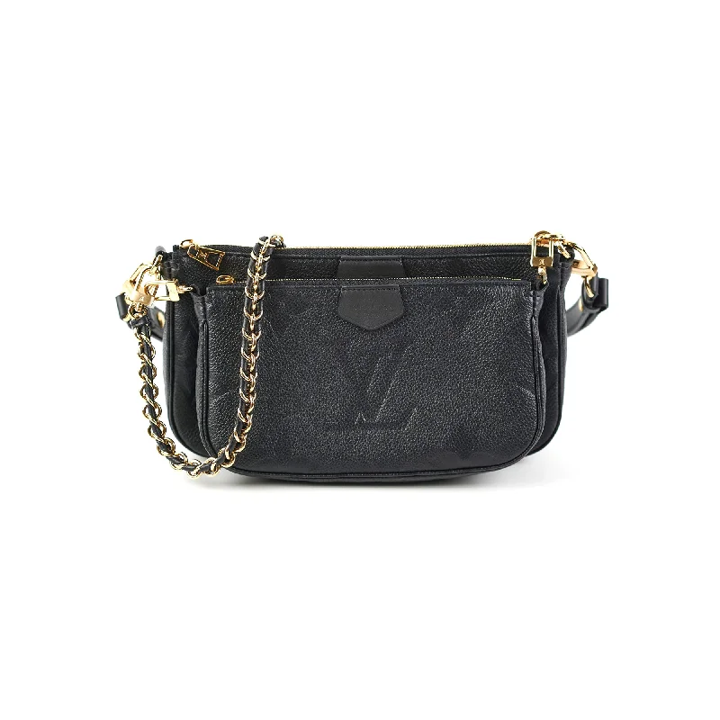 Louis Vuitton Multi Pochette Black Empriente Shoulder Bag