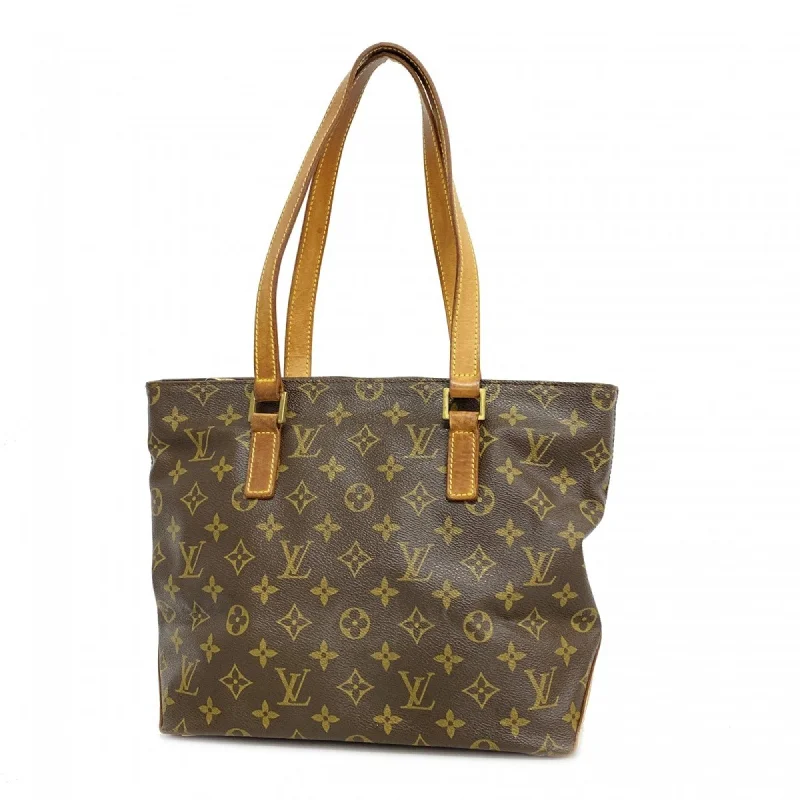 Beige canvas tote bag for travel-Louis Vuitton  Tote Bag (Pre-Owned)