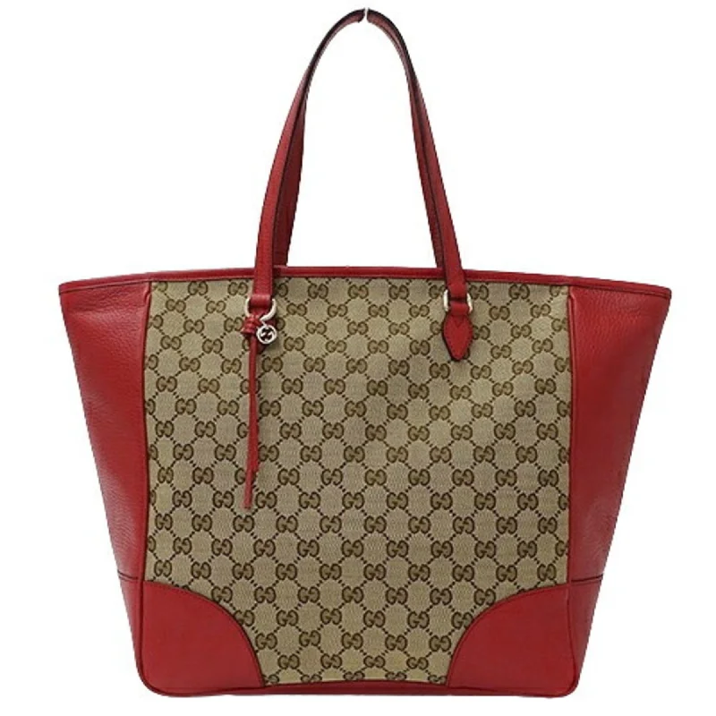 Green satin tote bag for teens-Gucci Gg Canvas   Color Gg Canvas Tote Bag (Pre-Owned)