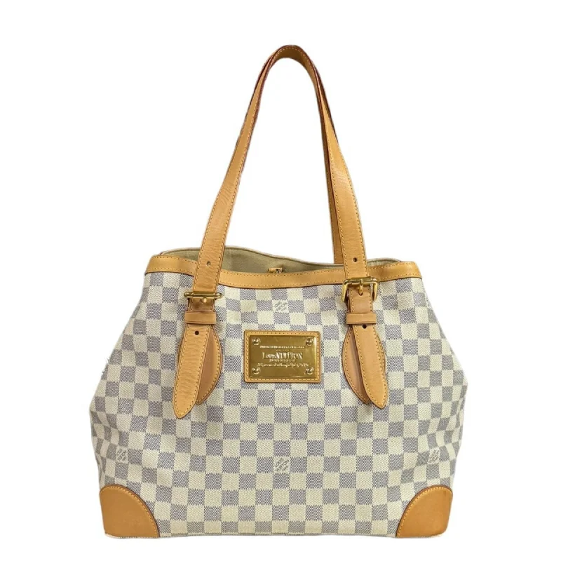 Black canvas tote bag for teens-Louis Vuitton Damier Azur  Damier Azur Tote Bag (Pre-Owned)